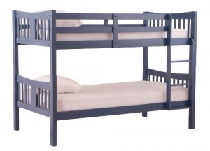 Stork Craft Caribou Bunk Bed, Navy