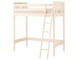Canwood Base Camp Loft Bed, White