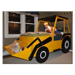 Front End Loader Bed – Woodworking Plans with Full Scale Curves (Twin-Size)