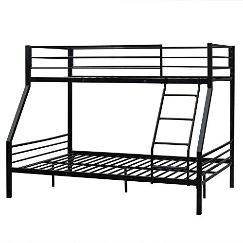 Canwood Ridgeline Bunk Bed with Built-In Stairs Drawers, Twin Over Full ...